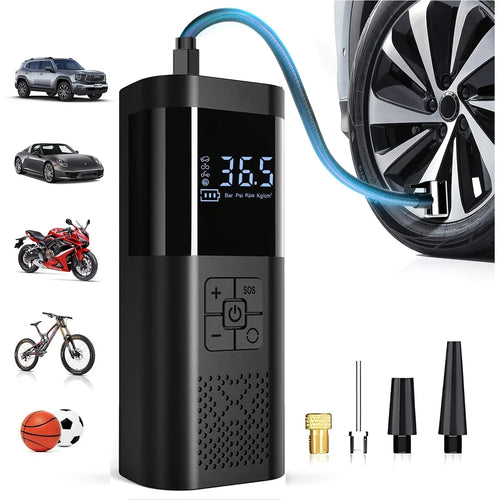 150PSI Cordless Car Air Compressor (3X Faster)