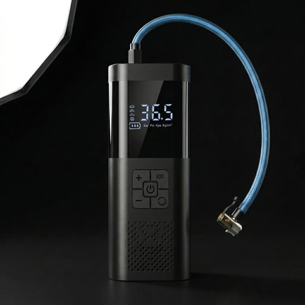 Portable Car Air Compressor 3X Faster 150PSI Cordless Tire Inflator Pump with Digital Gauge for Car Motorcycle Bike Air Pump